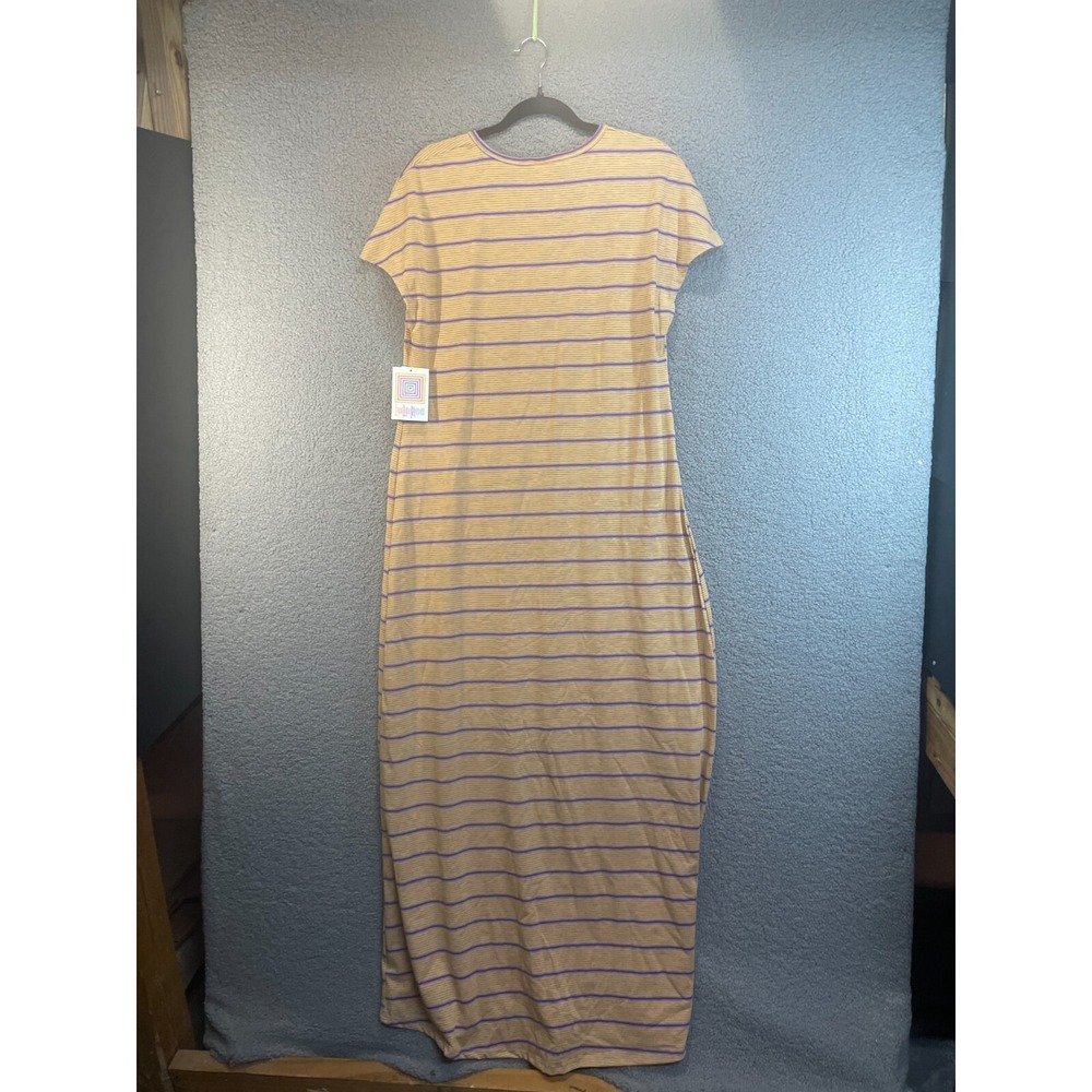 LuLaRoe Size XL Maria Maxi Multi-color Bright NWT, New - Picture 3 of 7